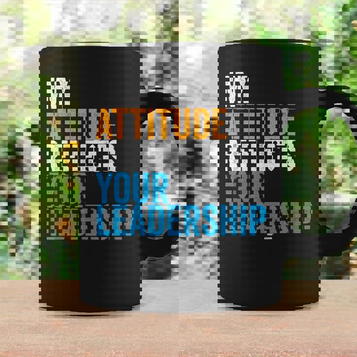 Work Swagazon Associate My Attitude Reflects Your Leadership Coffee Mug Gifts ideas