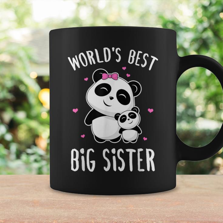 World's Best Big Sister Cute Pandas Panda Siblings Coffee Mug Gifts ideas