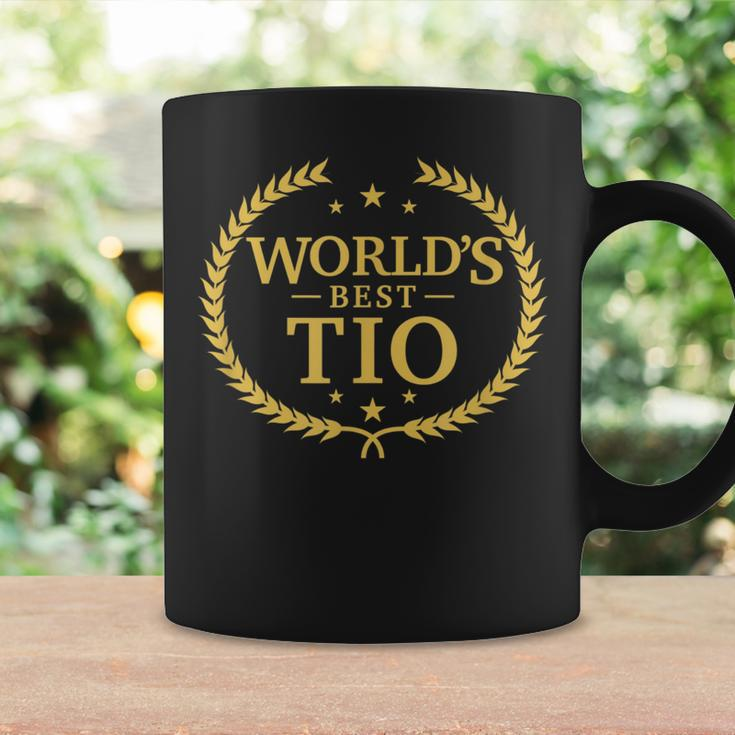 Worlds Best Tio - Greatest Ever Uncle Award Coffee Mug Gifts ideas