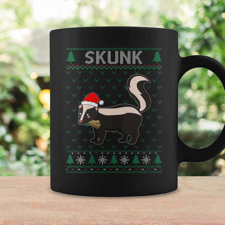 Xmas Skunk Ugly Christmas Sweater Party Coffee Mug Gifts ideas