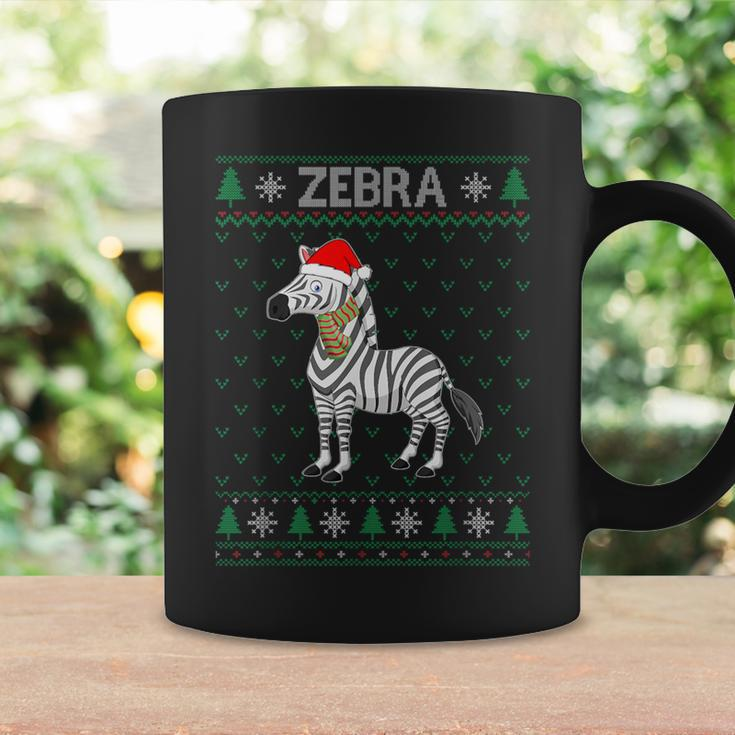 Xmas Zebra Ugly Christmas Sweater Party Coffee Mug Gifts ideas