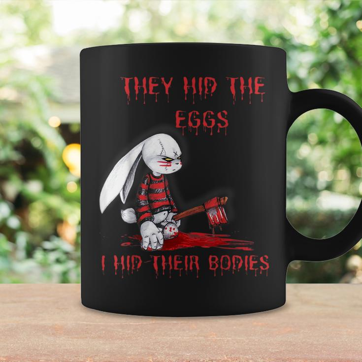 They Hid The Eggs Horror Easter Horror Bunny Easter Coffee Mug Gifts ideas