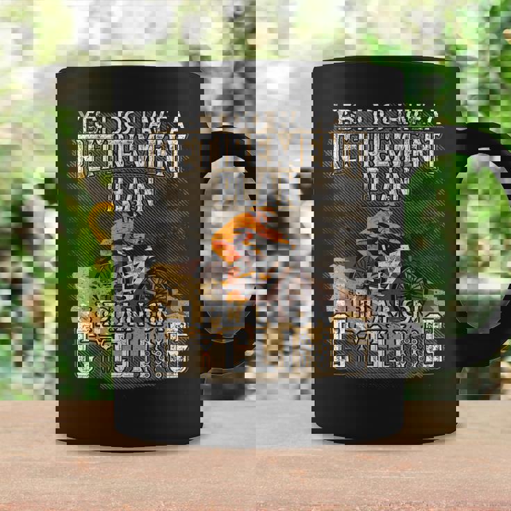Yes I Do Have A Retirement Plan I Plan Cycling Retirement Coffee Mug Gifts ideas