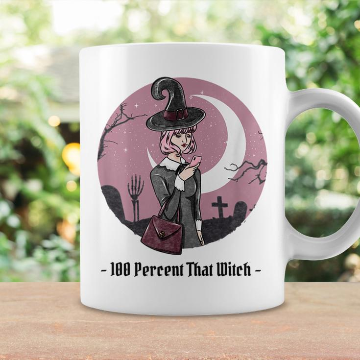 100 Percent That Witch Graphic Witch Coffee Mug Gifts ideas