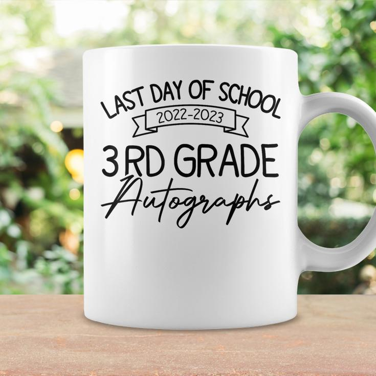 2022-2023 Last Day Autographs School 3Rd Grade Keepsake Coffee Mug Gifts ideas