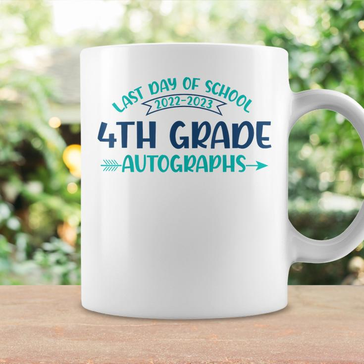 2023 Last Day Of School Autograph 4Th Grade Graduation Party Coffee Mug Gifts ideas