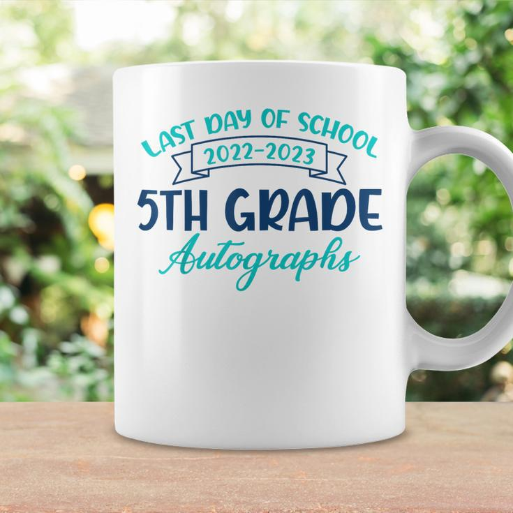 2023 Last Day Of School Autograph 5Th Grade Graduation Party Coffee Mug Gifts ideas