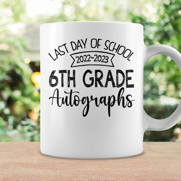 2023 Last Day Of School Autograph 6Th Grade Graduation Party Coffee Mug Gifts ideas