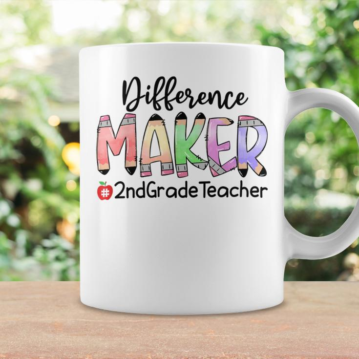 2Nd Grade Teacher Life Difference Maker Coffee Mug Gifts ideas