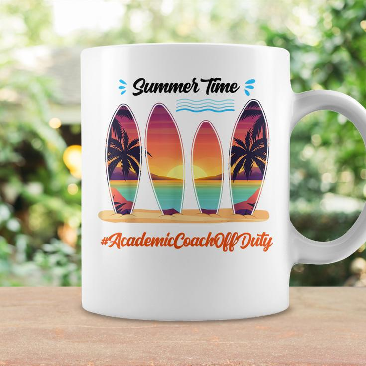 Academic Coach Off Duty Summer Time End Of School Year Coffee Mug Gifts ideas