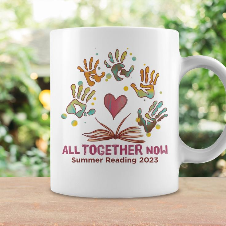All Together Now 2023 Summer Reading Librarian Book Lover Coffee Mug Gifts ideas