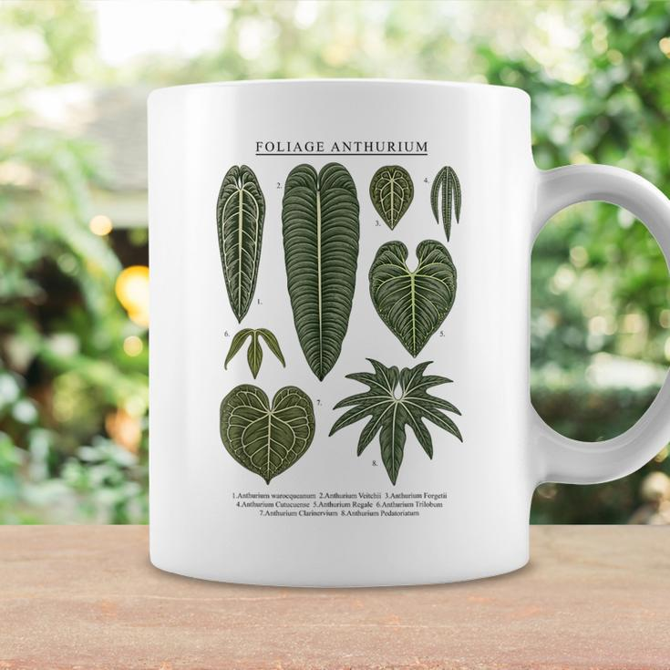 Anthurium Plants Foliage Clarinervium Veitchii Waroqueanum Coffee Mug Gifts ideas