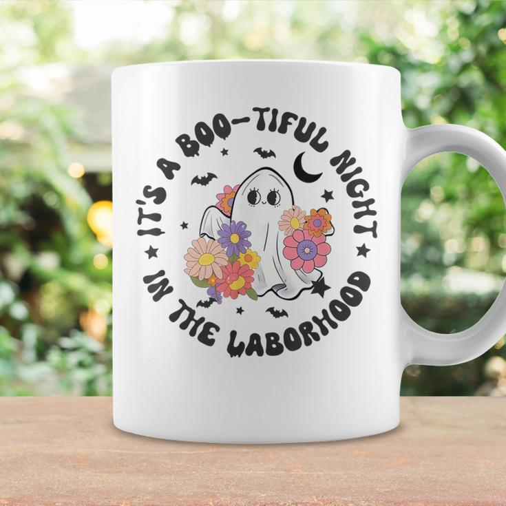Beautiful Day Laborhood Halloween Labor And Delivery Ghost Coffee Mug Gifts ideas