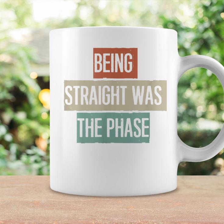Being Straight Was The Phase Funny Gifts For Mom Colored Gifts For Mom Funny Gifts Coffee Mug Gifts ideas