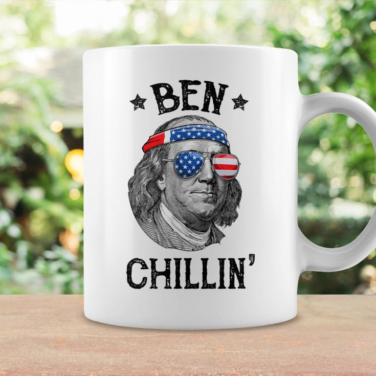 Ben Chillin 4Th Of July Ben Franklin Usa Independence Flag Coffee Mug Gifts ideas