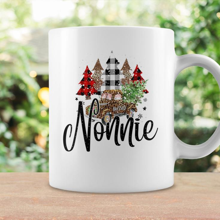 Blessed Nonnie Christmas Truck Grandma Coffee Mug Gifts ideas