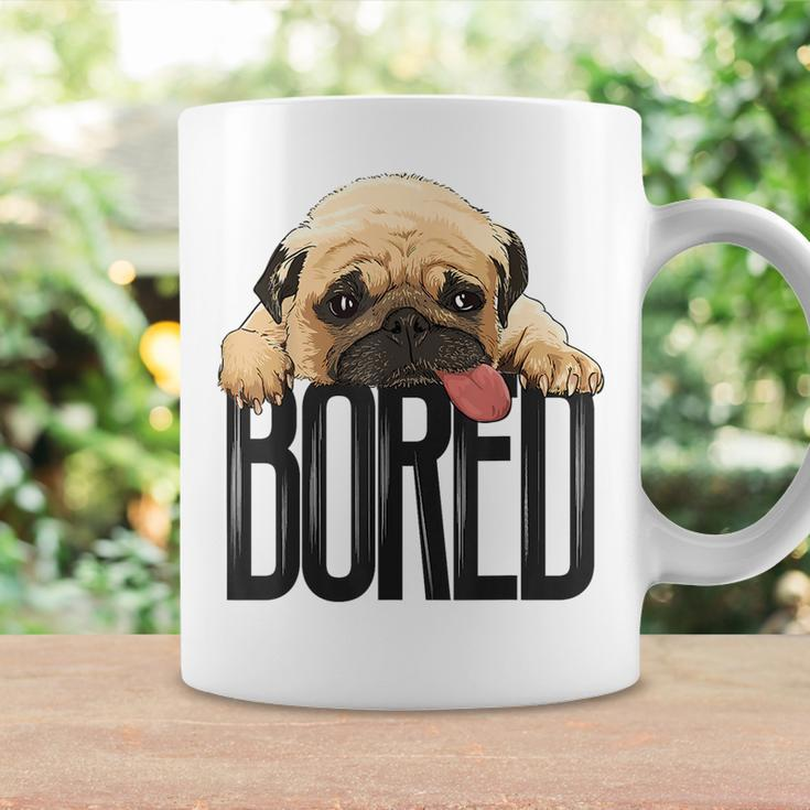 Bored Pug Dog Funny Dog Lovers Dog Paw Lovers Gifts For Pug Lovers Funny Gifts Coffee Mug Gifts ideas