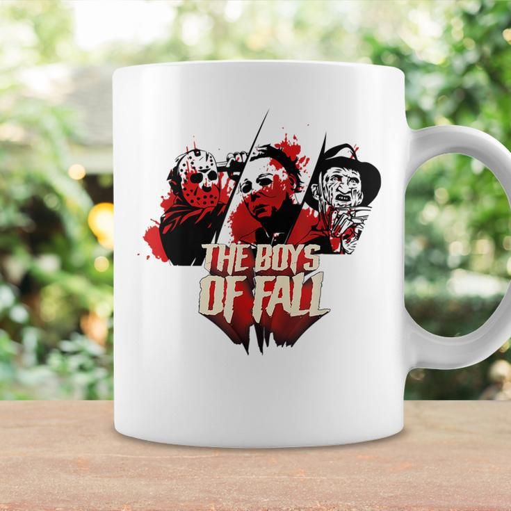 The Boys Of Fall Horror Movies Novelty Graphic Fall Coffee Mug Gifts ideas