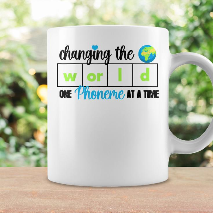 Changing The World One Phoneme At A Time Coffee Mug Gifts ideas