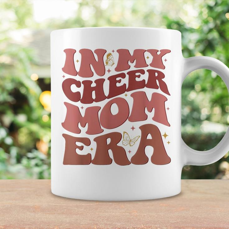 In My Cheer Mom Era Retro Groovy Vintage Cheerleading Mother Coffee Mug Gifts ideas