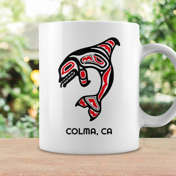 Colma California Native American Orca Killer Whale Coffee Mug Gifts ideas