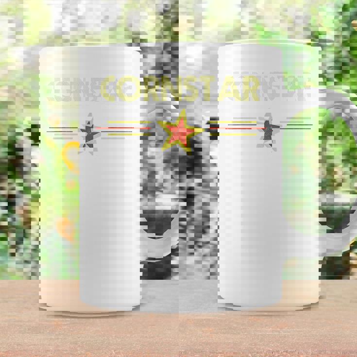 Corn Star Retro 80S Cornhole Team Funny Vintage Graphic 80S Vintage Designs Funny Gifts Coffee Mug Gifts ideas