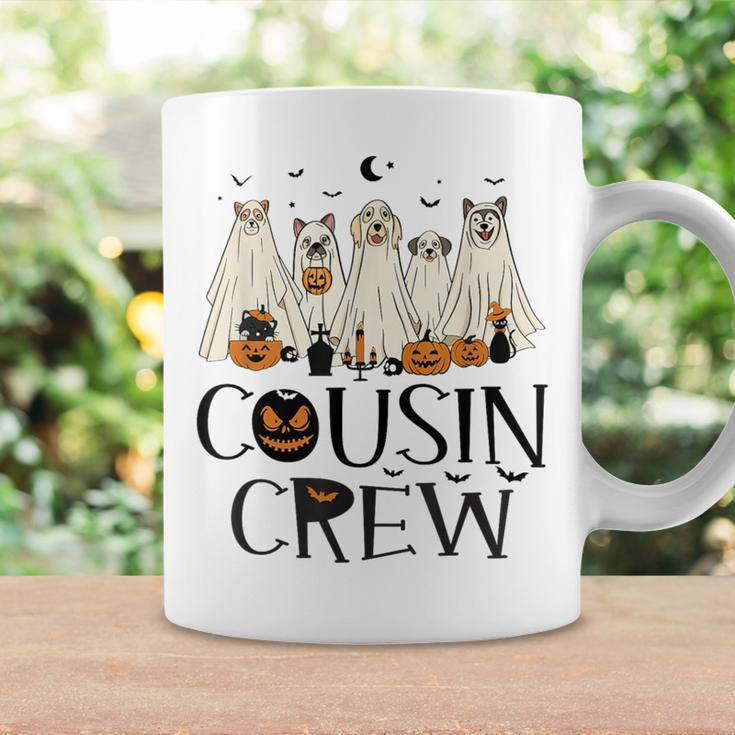 Cousin Squad Boo Boo Cousin Crew Ghost Dog Halloween Coffee Mug Gifts ideas