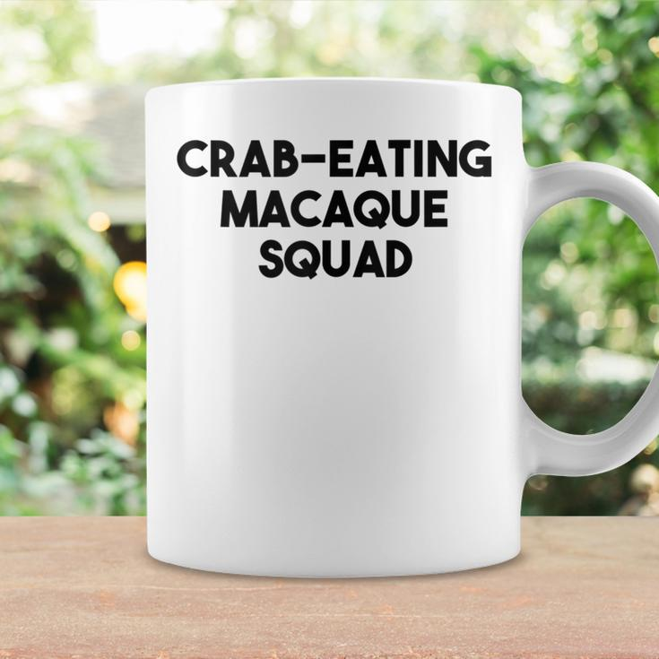 Crab Eating Macaque Monkey Lover Crab Eating Macaque Squad Coffee Mug Gifts ideas