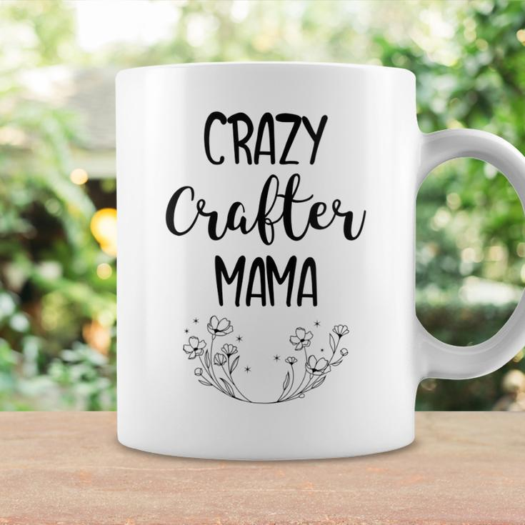 Crazy Crafter Mama - Funny Mom Sewing Crafting Gift Coffee Mug Gifts ideas