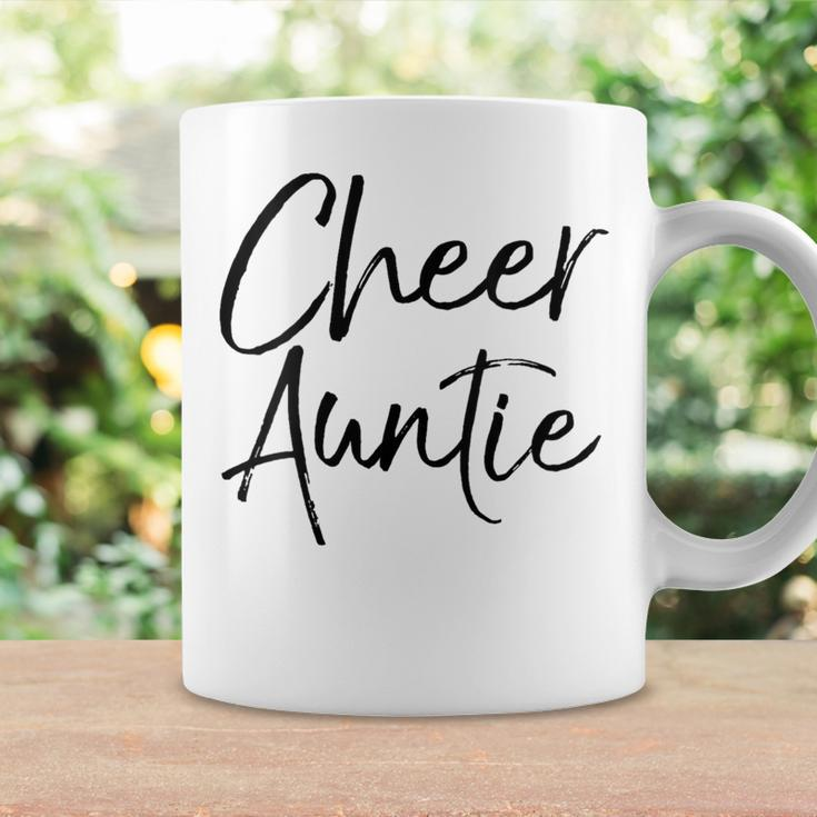 Cute Cheerleader Aunt For Cheerleader Aunt Cheer Auntie Coffee Mug Gifts ideas