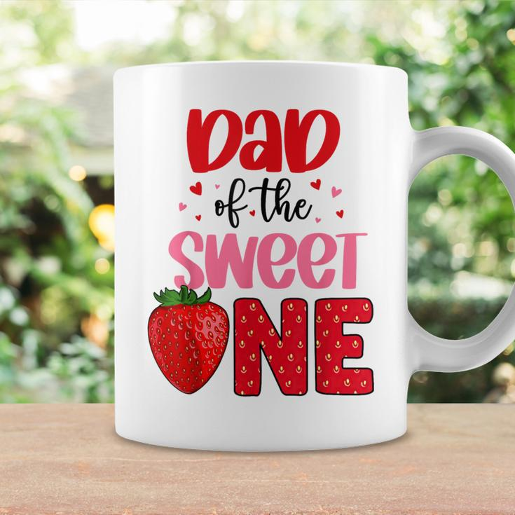 Dad Of The Sweet One Strawberry Birthday Family Party Coffee Mug Gifts ideas