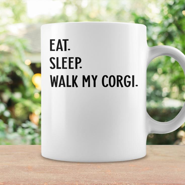 Dog Lover Eat Sleep Walk My Corgi Dog Coffee Mug Gifts ideas