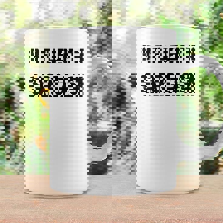 Fluent In Sarcasm Funny Coffee Mug Gifts ideas