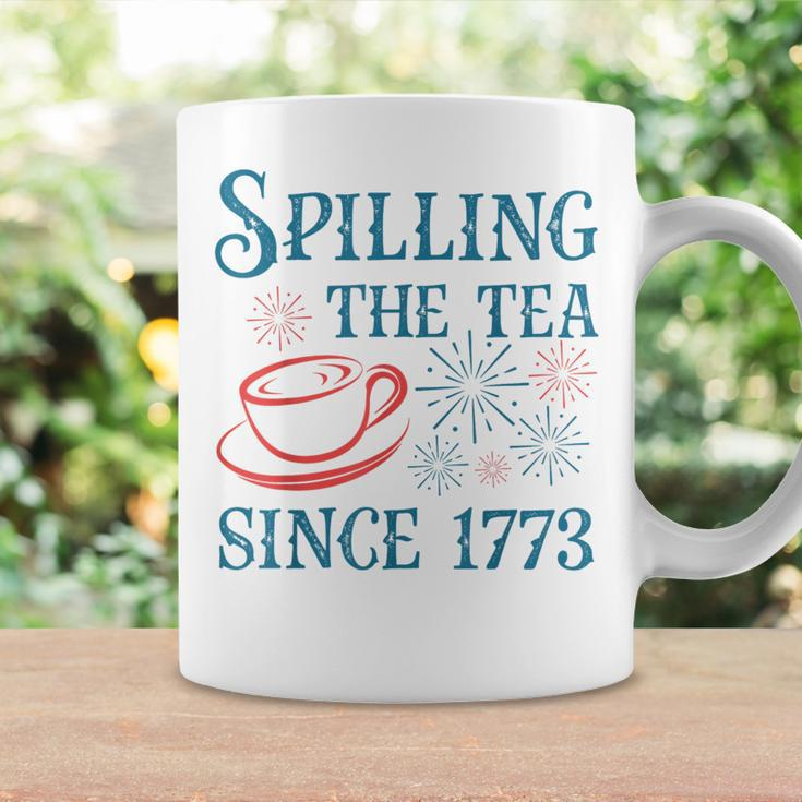 Fourth Of July Spilling The Tea Since 1773 4Th Of July Coffee Mug Gifts ideas