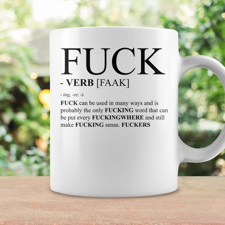 Fuck Definition Dictionary Profanity Coffee Mug Gifts ideas