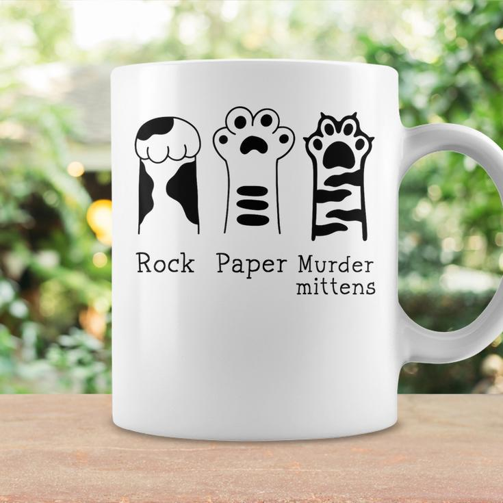 Funny Cat Paws Rock Paper Scissors Coffee Mug Gifts ideas