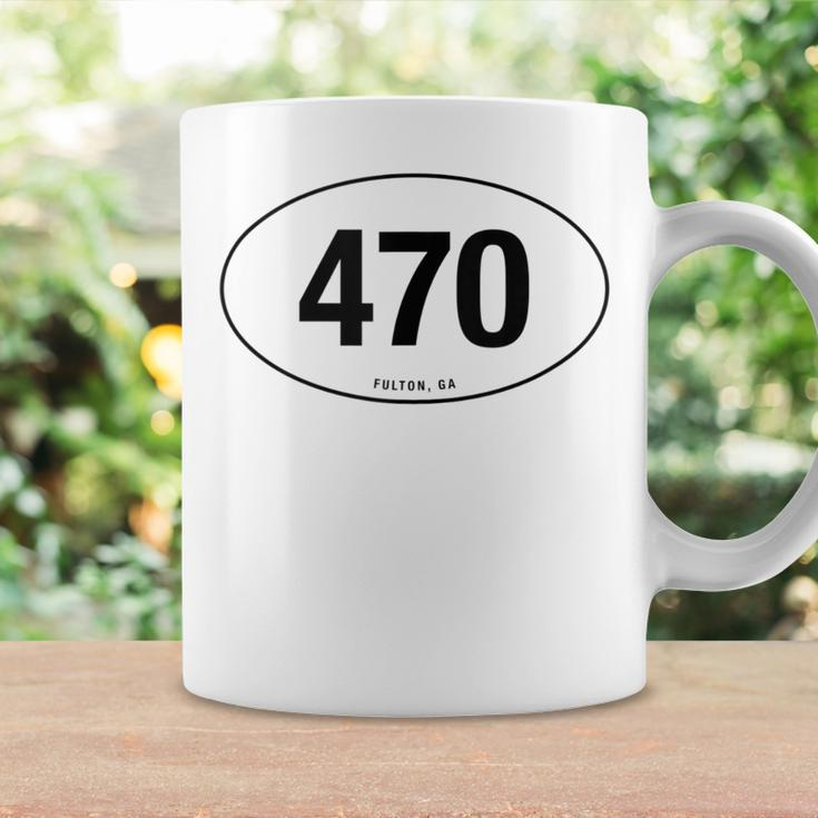 Georgia Area Code 470 Oval State Pride Coffee Mug Gifts ideas