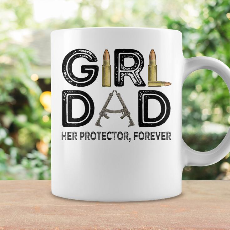 Girl Dad Her Protector Forever Father Of Girls Daughter Gift For Mens Coffee Mug Gifts ideas