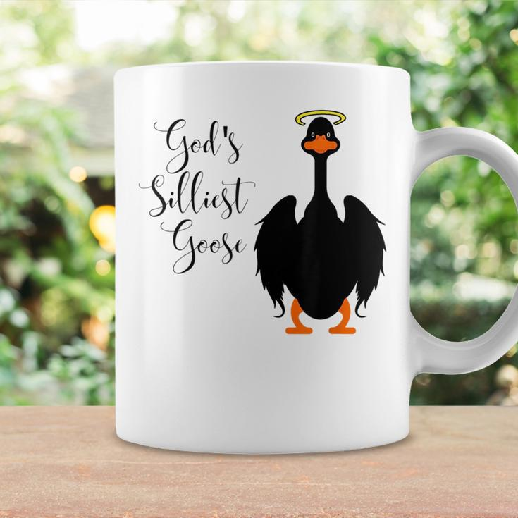 Gods Silliest Goose Black Coffee Mug Gifts ideas