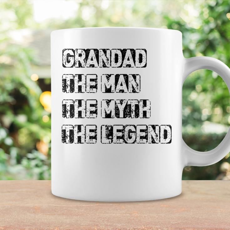 Grandad Man The Myth Legend Fathers Day Coffee Mug Gifts ideas