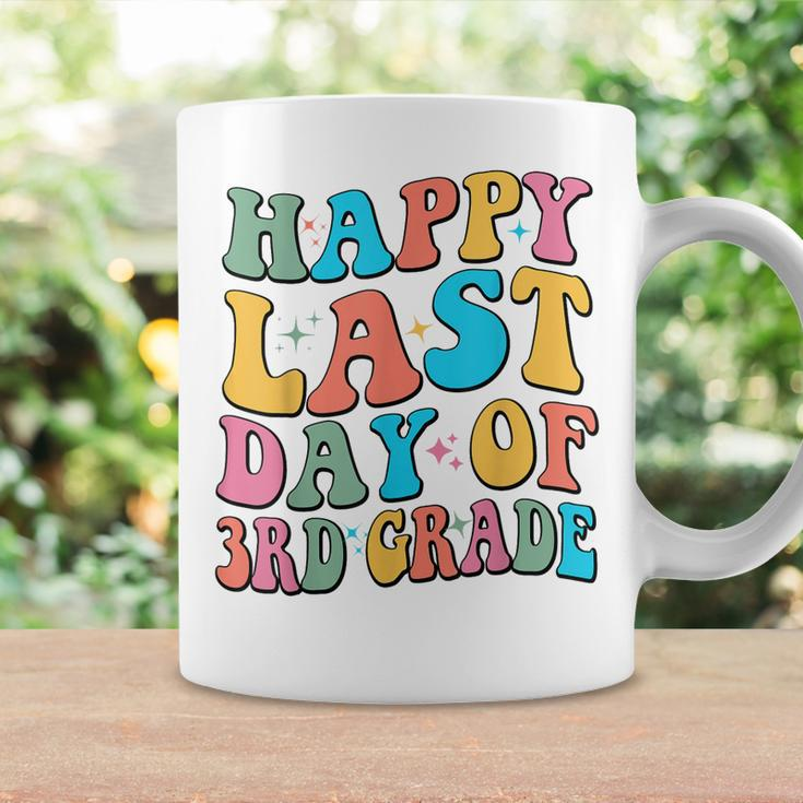 Happy Last Day Of 3Rd Grade Last Day Of School Groovy Coffee Mug Gifts ideas