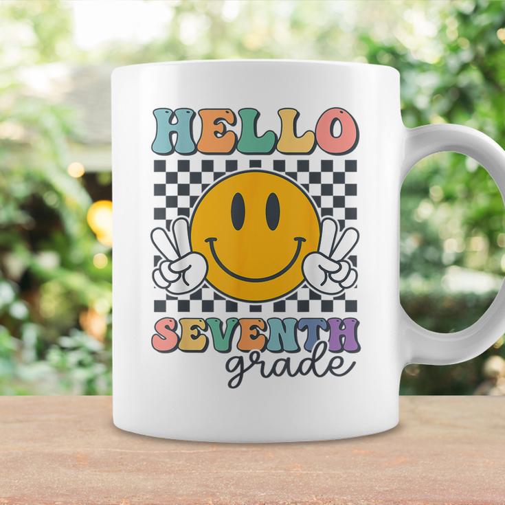 Hello Seventh Grade Smile Team 7Th Grade Back To School Coffee Mug | Mazezy