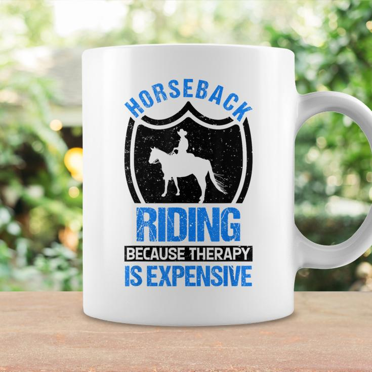 Horse Riding Because Therapy Is Expensive Horseback Vaulting Coffee Mug Gifts ideas