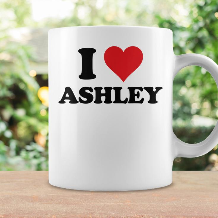 I Heart Ashley First Name I Love Personalized Stuff Coffee Mug Gifts ideas