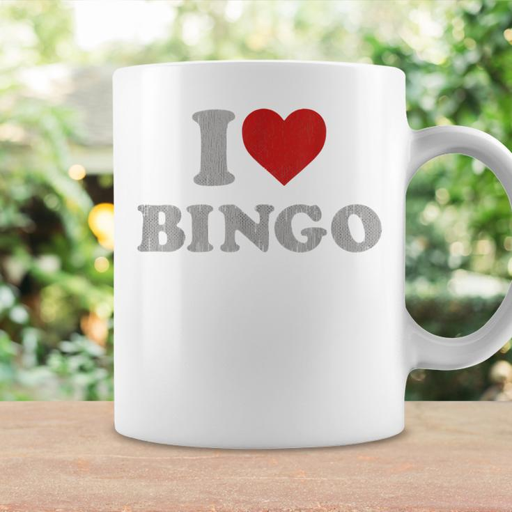 I Love Bingo Outfit I Heart Bingo Coffee Mug Gifts ideas