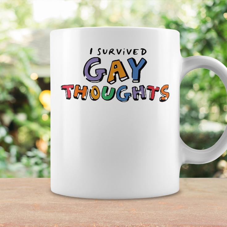 I Survived Gay Thoughts Coffee Mug Gifts ideas