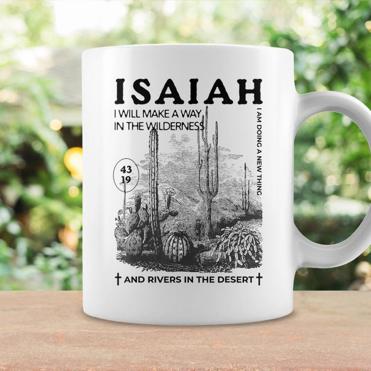 I Will Make A Way In The Wilderness Christian Bible Boho Coffee Mug Gifts ideas