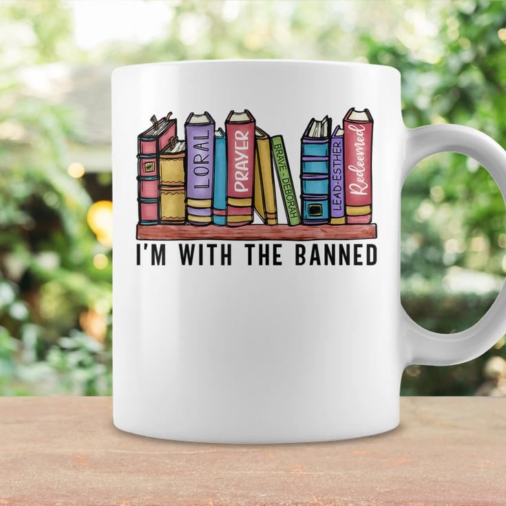 Im With The Banned Books I Read Banned Books Lovers Library Coffee Mug Gifts ideas