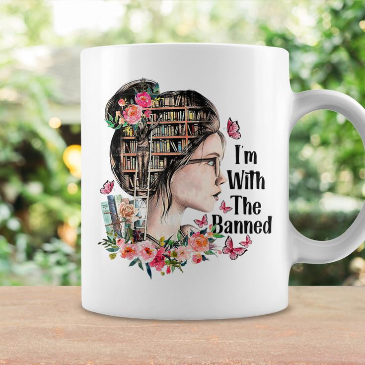 Im With The Banned Books Women Read Books Mothers Day Gift Coffee Mug Gifts ideas