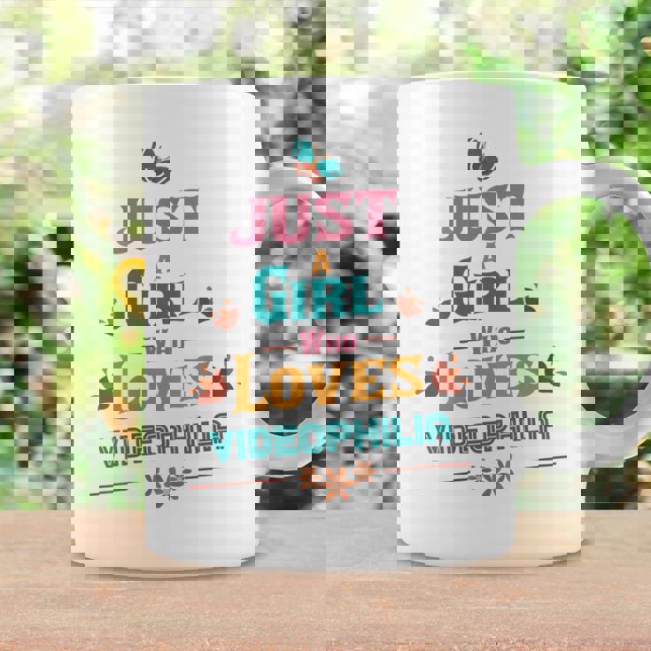 Just A Girl Who Loves Videophilia Coffee Mug Gifts ideas